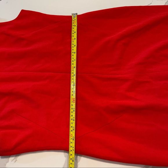 Maggy London Red Midi Dress - Picture 12 of 13